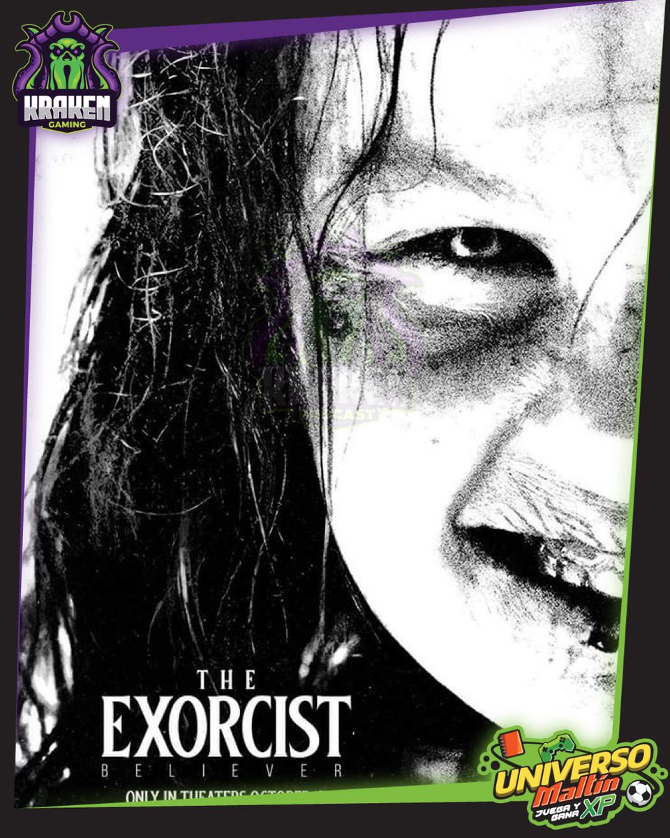Kraken_Geeked's tweet photo. Aquí están los PRIMEROS PÓSTERS de #TheExorcist: Believer. La nueva película de la icónica franquicia iniciada en 1973, que trae de regreso a #LindaBlair como #Regan. ¡Prepárate para vivir el terror en cines este octubre! 🎬 #TheExorcistBeliever https://t.co/sCcYvI74iC