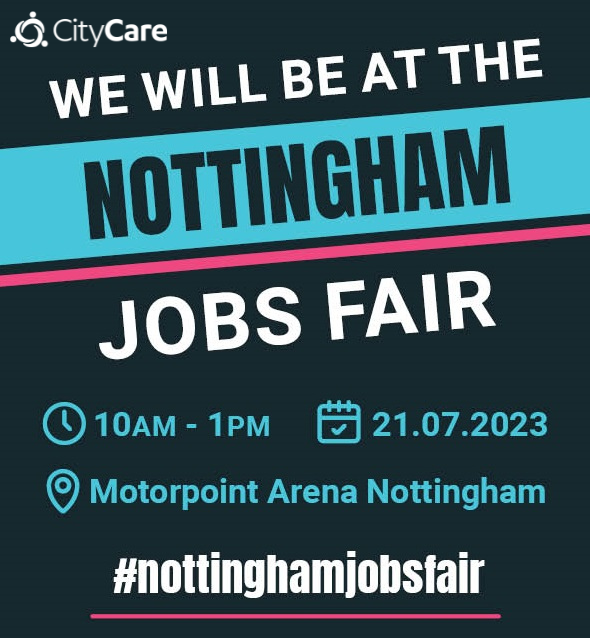 Nottingham CityCare on Twitter "🌟TODAY🌟 We're at the Nottingham Jobs
