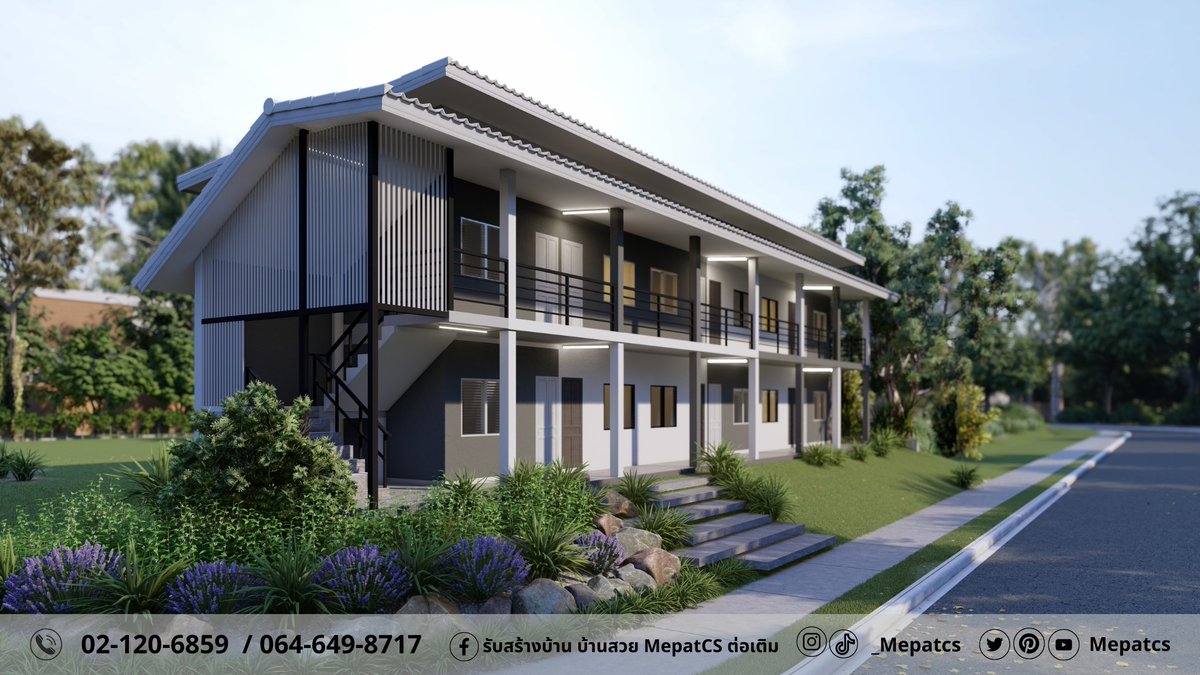 mepatcs's tweet image. ที่มา:facebook.com/MepatCS
#MP-EP8
House style : หอพัก  2 ชั้น สไตล์โมเดิ้ล
📌 ปรึกษาเราได้ที่
☎️TEL : 02 120 6859 / 064 649 8717
#Mepatcs #รับเหมาก่อสร้าง  #บ้านสวย  #หอพักสวย  #แบบหอพัก  #Interior #design #ก่อสร้างบ้าน