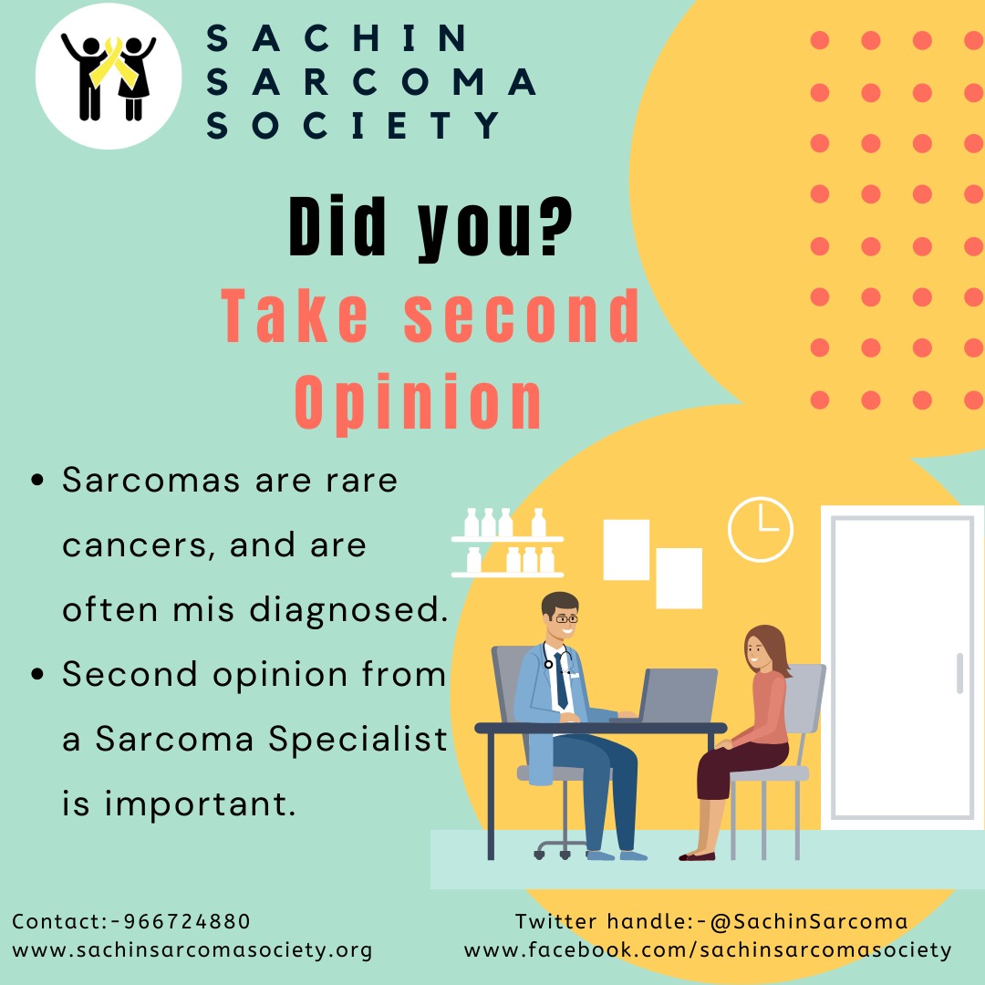 SachinSarcoma's tweet image. #Sarcomas are complex cancers. They are rare and very heterogeneous. They are often misdiagnosed. It is very important that if you are diagnosed with sarcoma, you must meet sarcoma specialist for the treatment and take second opinion.
#sarcomaawarenessmonth #cancer #awareness