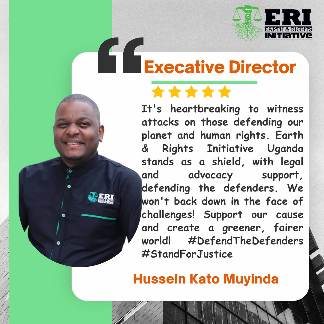 Earth and Rights Initiative Uganda tweet media