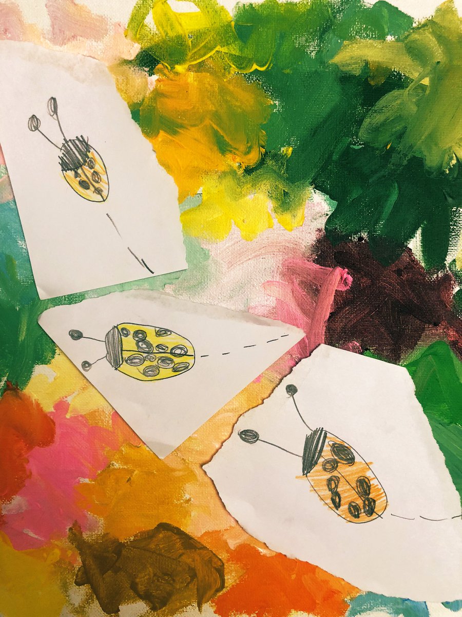 MandalouAu's tweet photo. Treated to these little pencilled gifts all day at school 🐞🐞🐞 #gradethree #kidsart #buglove https://t.co/hGpJscNfhj