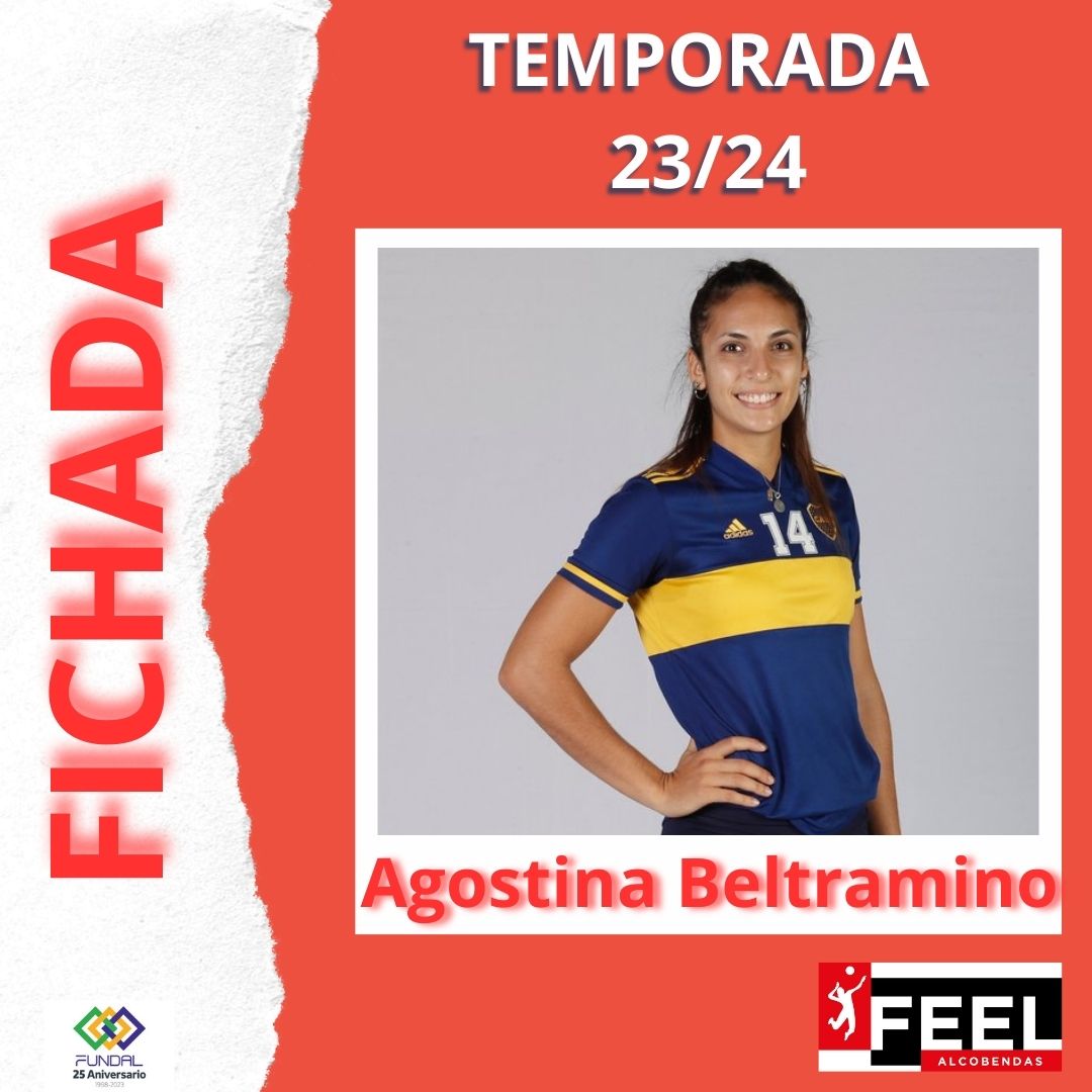 ¡Increíble forma de terminar la semana y  la plantilla para la temporada 2023/24 en #LigaIberdrolaVB <a href="/RFEVB/">Real Federación Española de Voleibol</a> !

¡Agos Beltramino Fichada!

¿Se puede pedir mas?
¡Equipazo, a por todas!