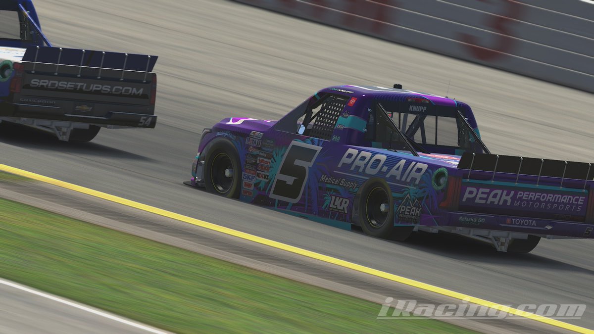 LukeKnupp5's tweet photo. 24th at Pocono tonight. Behind the 8 ball all week and finally was making strides during the race until it seemed like everyone wanted to use me up. Made a call to stay out late and got wrecked again. Thank you @sloworm45 for killing it on the box tonight. https://t.co/8oub4WrPJG