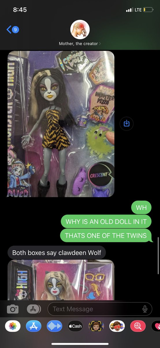 dr4culea's tweet photo. MY MOM FOUND MEOWLODY AND PURRSEPHONE AT TARGET IN CLAWDEEN BOXES??? BRO??? https://t.co/KgXiz8WBq9