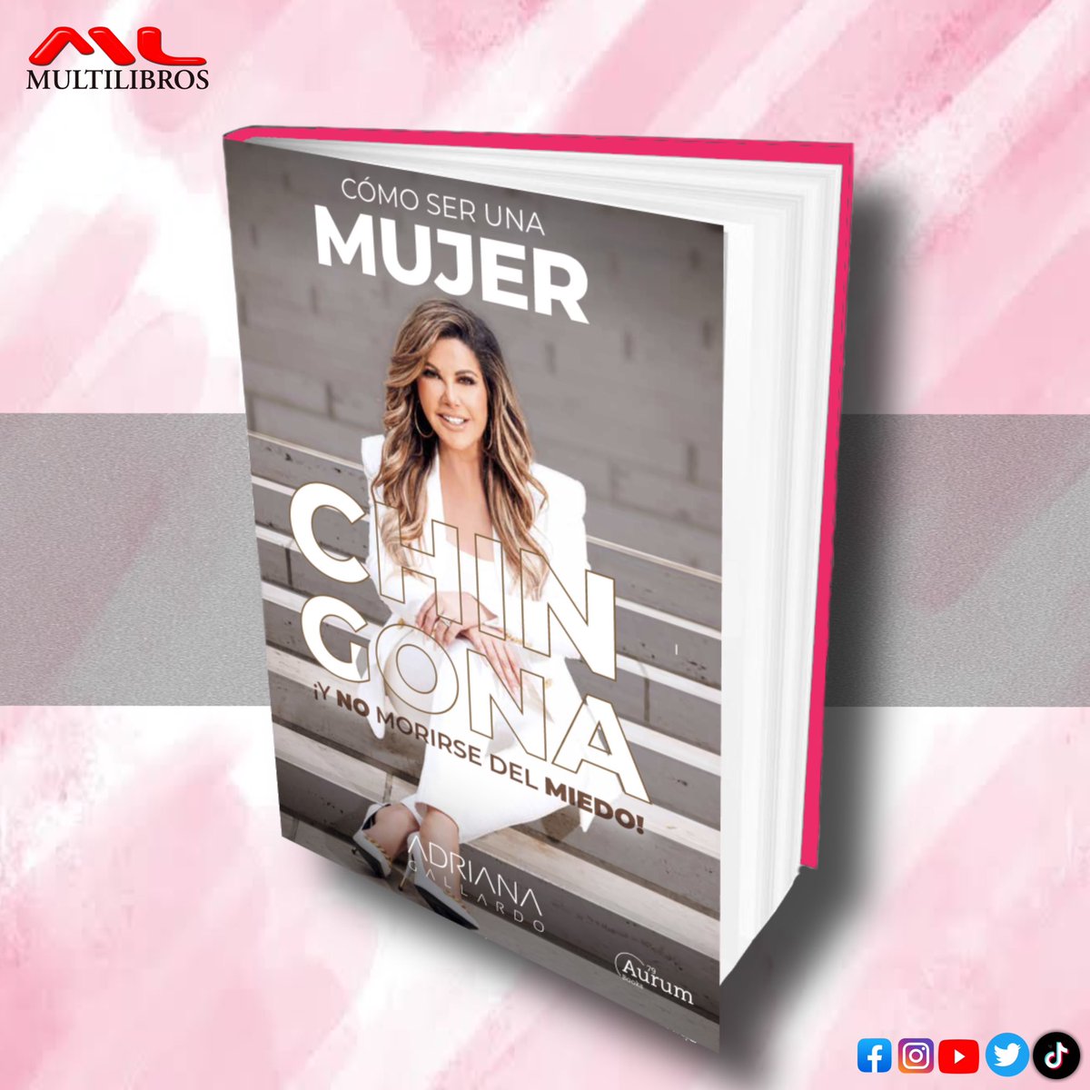 EMultilibros's tweet image. Descubre tus fortalezas y empodérate. 
@ADRIANAGALLAR2 #empoderamiento #empoderar #empoderarse #mujeres #mujerchingona #empoderamientofemenino #librosrecomendados #multilibros