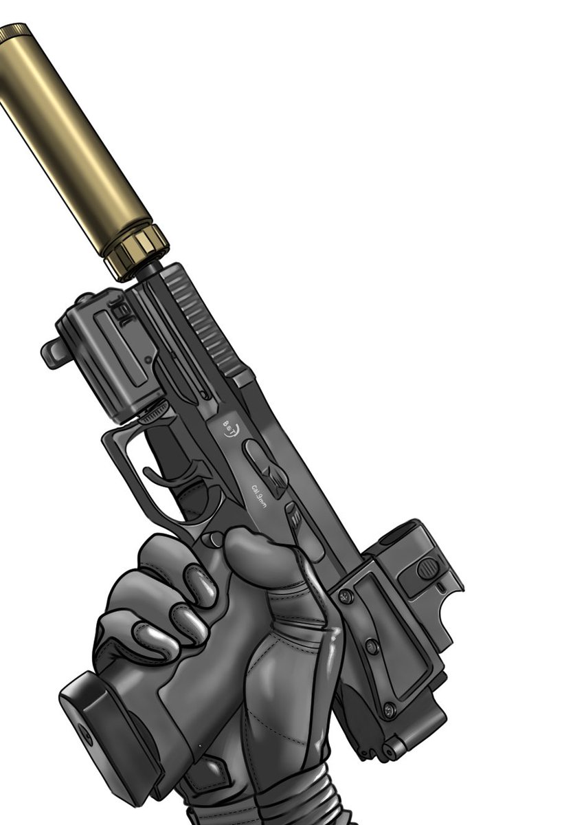 weapon gun no humans white background gloves rifle simple background  illustration images