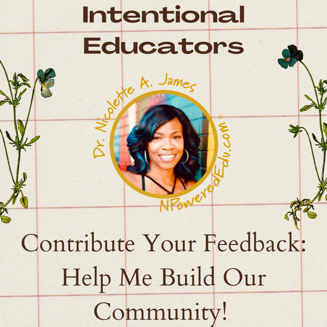 🌟 ICYMI: [Resent Link] Your Voice Matters! Help Me Expand Our Intentional Educator Community! 🌟 - mailchi.mp/2138aefdfe82/t…