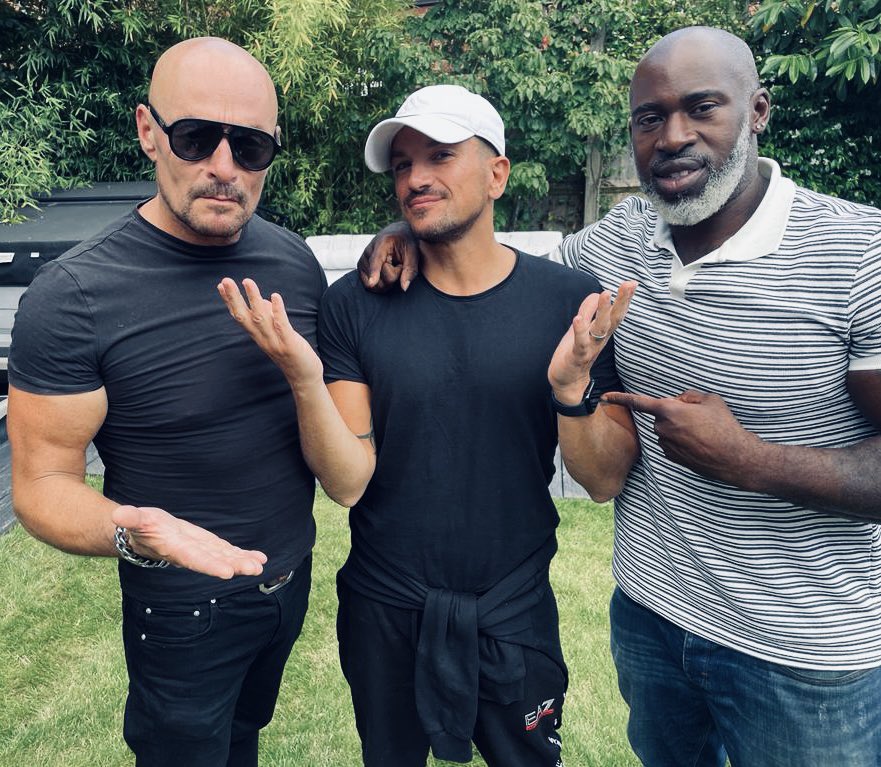Fantastic morning meeting with the fabulous @MrPeterAndre peterandre and the awesome @NwakaFredi talking BIG MOVIE BUSINESS! Watch this space!! 🎥🙏❤️Xx