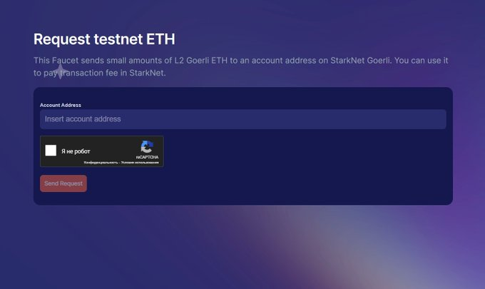 SevenAirdrop777's tweet image. 2️⃣ Testnet Strategy: Start by securing those testnet tokens! 
💰 Grab yours now at: faucet.goerli.starknet.io #TestnetTokens #Starknet #CryptoTesting