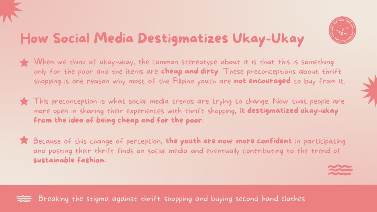 ukaysayaph's tweet photo. Here’s how social media destigmatizes thrift shopping! Be part of the sustainability trend and help us in breaking the negative stigma against buying clothes from ukay ukay~ https://t.co/5OfxJa3RLZ