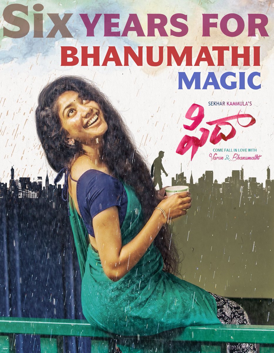 SaipallaviFC's tweet image. Sai Pallavi as BHANUMATHI completes 6 years today 🥹🤍..the best telugu debut for an actress Over last decade n she won FILMFARE award for her Flawless performance in #Fidaa ♥️

@Sai_Pallavi92 #SaiPallavi
#6YearsOfFidaa @IAmVarunTej
#6YearsOfSaiPallaviInTFI