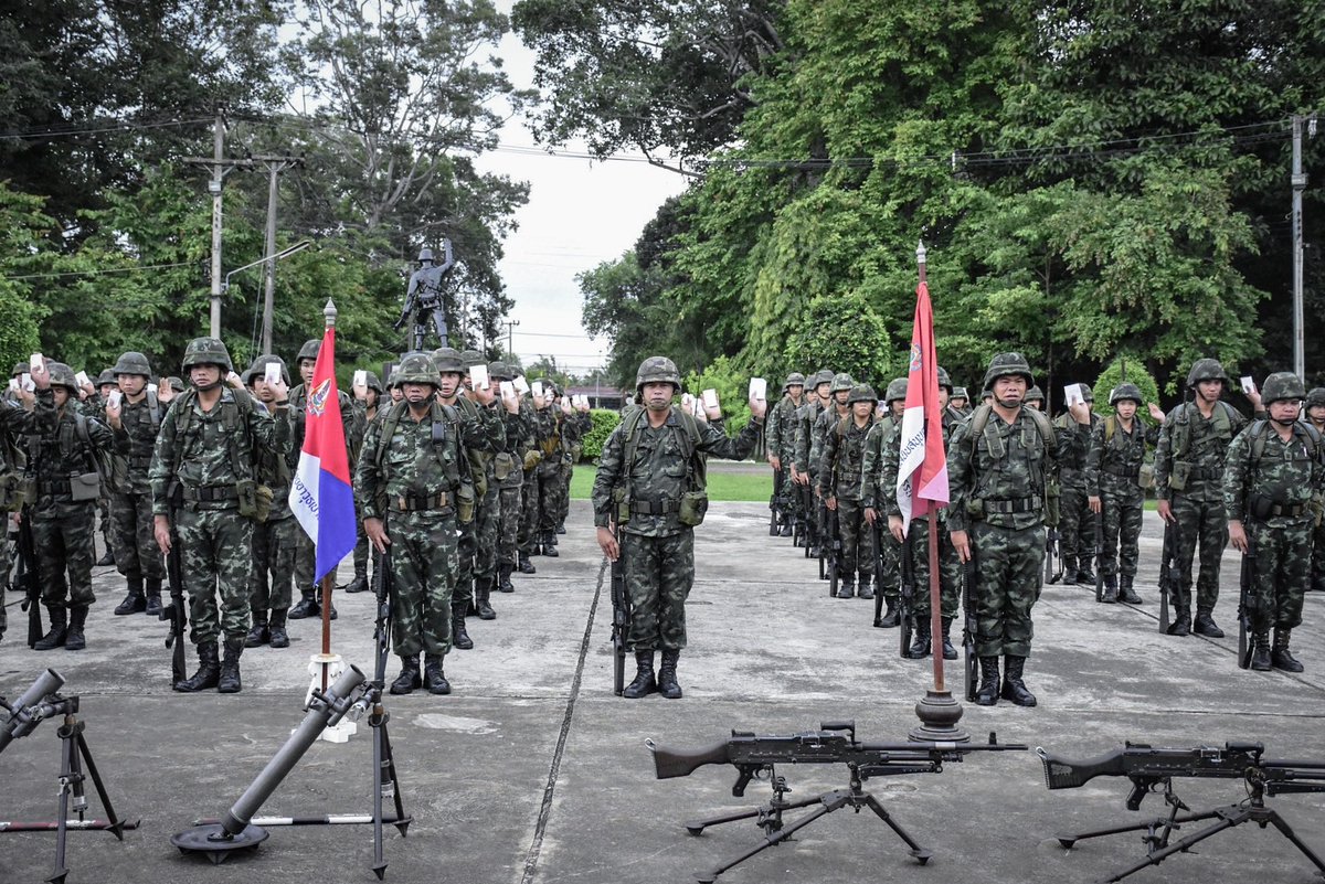 162Infantry's tweet photo. หน่วย ร.16 พัน.2 ได้นำกำลังพลของหน่วย ร่วมตรวจสภาพความพร้อมรบและการฝึกเดินทางไกล เนื่องในสัปดาห์แห่งความพร้อมรบ ประจำปี 2566 โดยมี พันโทภาณุวัฒน์ เหล็กยัง ผู้บังคับกองพันทหารราบที่ 2 กรมทหารราบที่ 16  เป็นประธานฯ 
#กองพันทหารราบที่2กรมทหารราบที่16
#กองพลทหารราบที่6 https://t.co/G9uvqec9jT