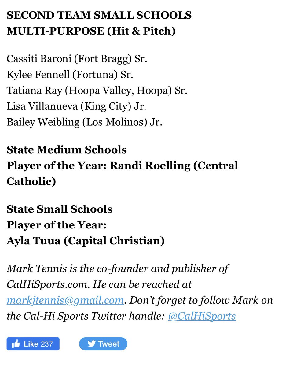 AASAAYALA's tweet photo. Congratulations @CassitiBaroni23 @CalHiSports https://t.co/Gpltz9PF0f