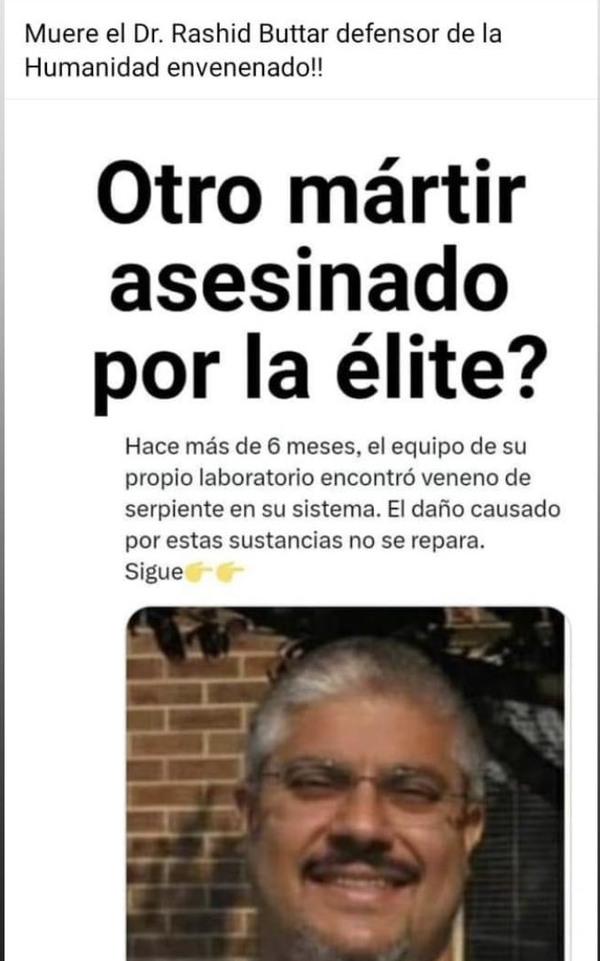 sagilet's tweet image. La verdad es ignorada sistemáticamente #faucileaks #rashidbuttar #fauciemails