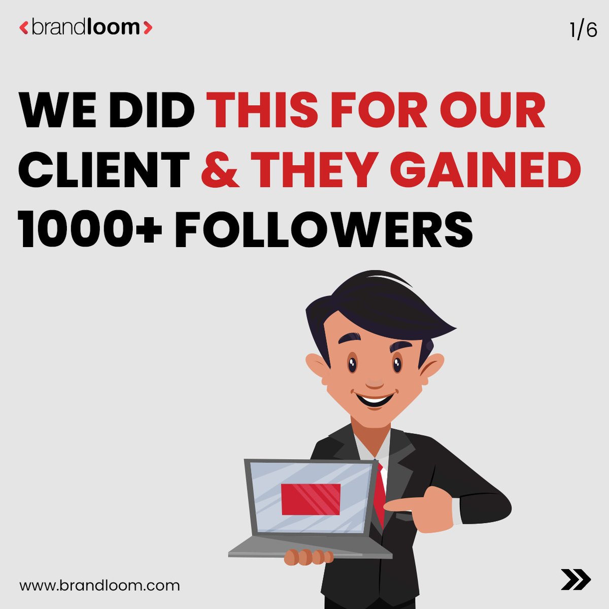 BrandLoom's tweet image. Yes, 1000+ NEW Followers In Just Six Months- It Can Happen.  🙀. . . (1/6) 

#BrandLoom #SocialMediaMarketingTips #SocialMediaStrategyTips #GetMoreFollowers #BehindTheScenes #BehindTheScenesVideo #BehindTheScenes🎬