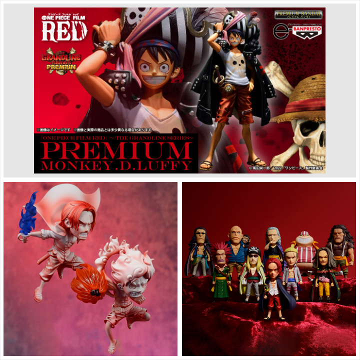 ONE PIECE FILM RED THE GRANDLINE SERIES PREMIUM MONKEY.D.LUFFY