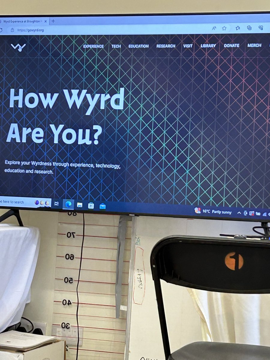 How Wyrd are you??  I’m about Troll level!  Totally fascinating.  <a href="/gowyrd/">Wyrd</a> at Broughton Sanctuary.  #anomalies #ConsciousPlanet #consciousness #random