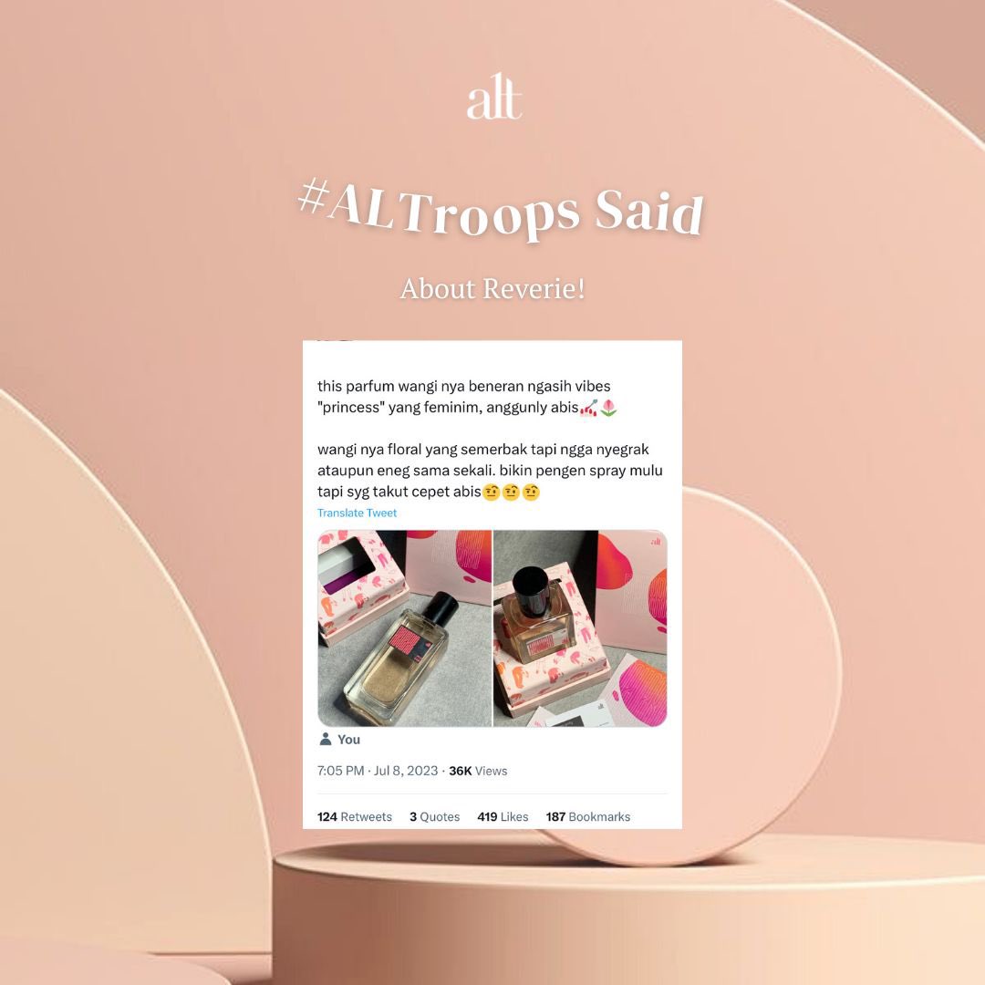 altperfumery's tweet photo. Gimana gimana? Setuju ga nih Altroops?
#LocalPerfume #TheRV #ParfumIndonesia #perfumelover #perfumery #localbrandindonesia #parfumlokal #eaudeparfum https://t.co/Gg0asJU1yl