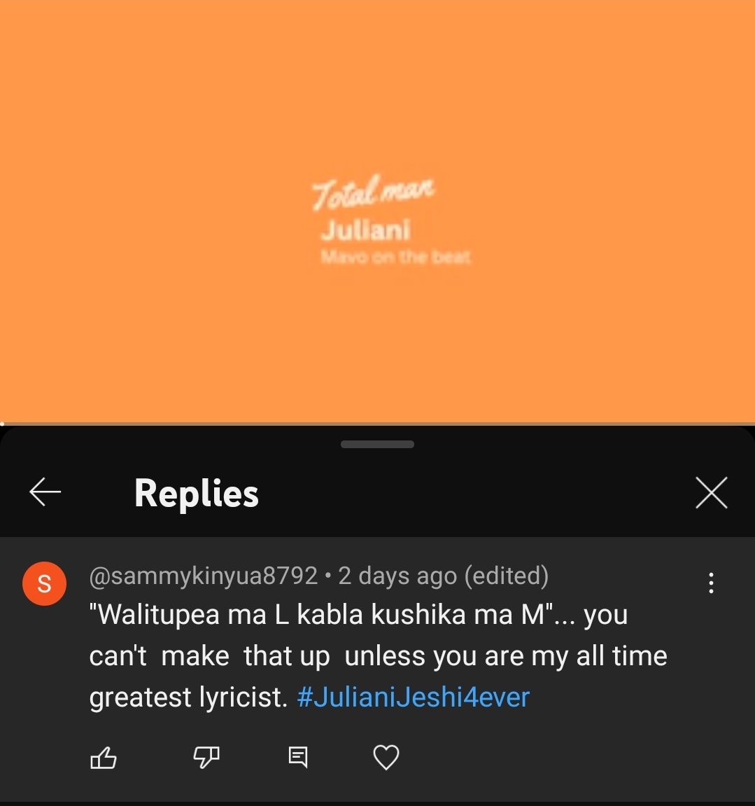JulianiKenya's tweet photo. Today, we are live msikilizaji na Sammy anatueleza zaidi. 

#YTcomments https://t.co/HciTSp9omC