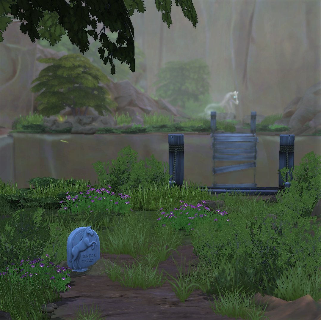 anyone else find this spot yet? 😢
#TheSims4  #HorseRanch