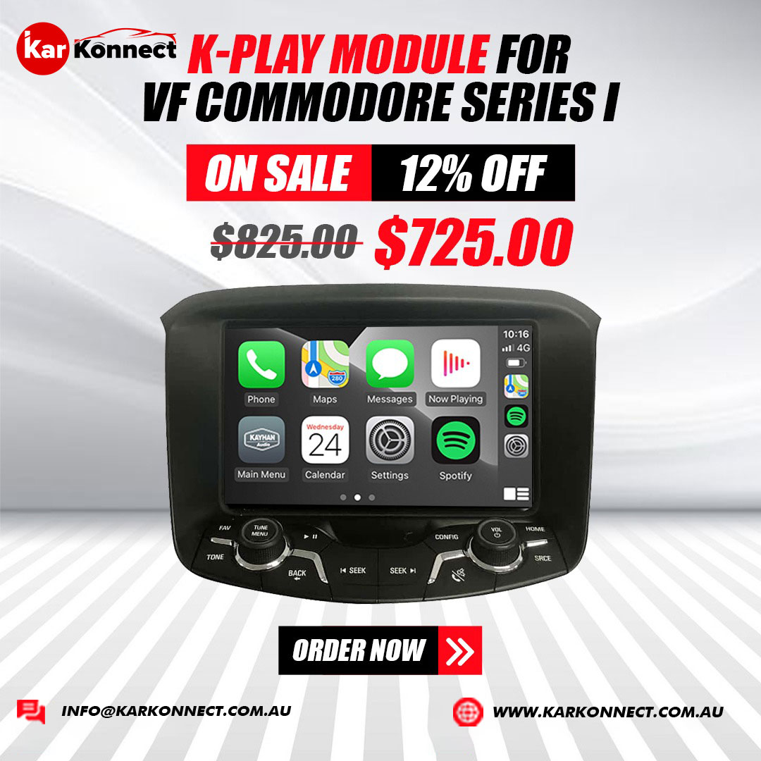 VF Commodore K-play Module Series I 😎
'Stay Connected on the Road: Essential Features in Modern Car Headunits' 🥳   
#carmods #cargadgets
#CarHeadUnit #incarentertainment
#caraudio #carstereo #drivewithmusic
#cartech #AutoUpgrades #carmusic #drivingexperience #AndroidAuto