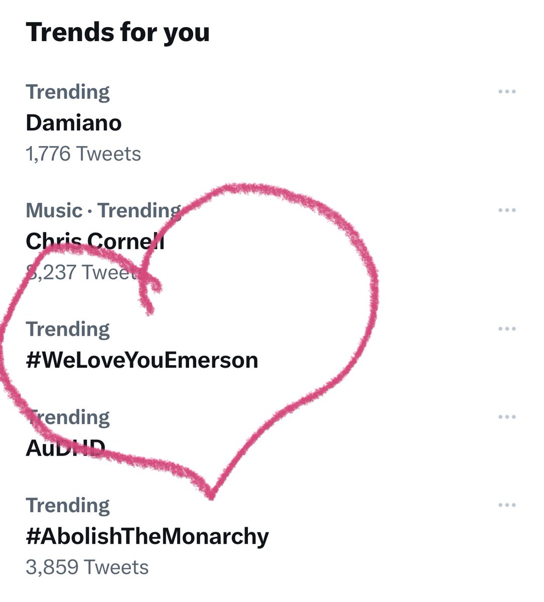 Well we do 🩷
#WeLoveYouEmerson