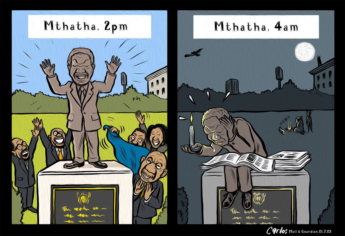 Today’s @mailandguardian cartoon #MandelaDay