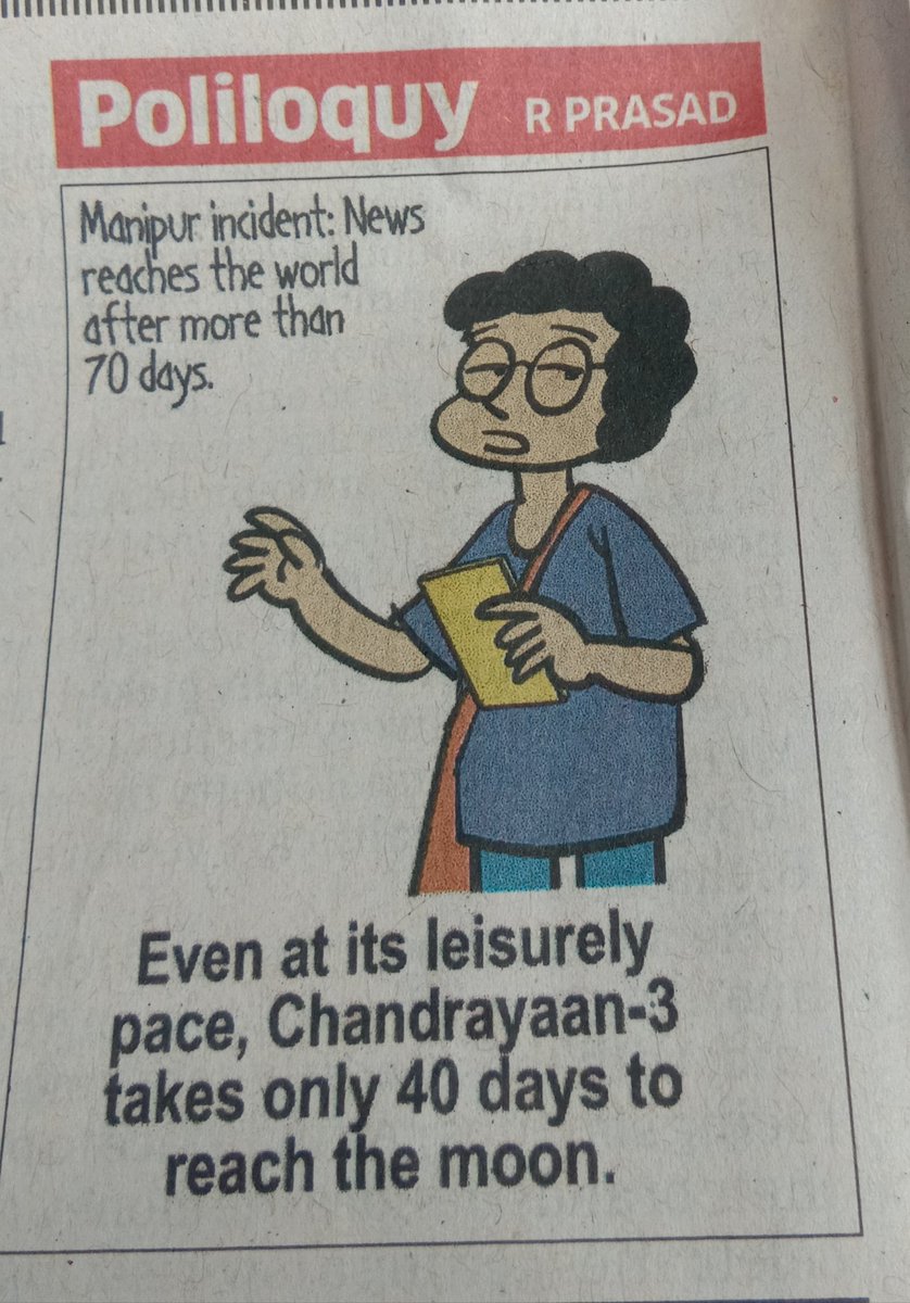 drshalika's tweet photo. Patriotic citizens of India were sharing pics and congratulatory messages on all social media when Chanrayaan 3 was launched.

Where's the patriotism now in the face of such national shame due to the #Manipur Incidence?

#ManipurViolence https://t.co/eZwbEtBSAN