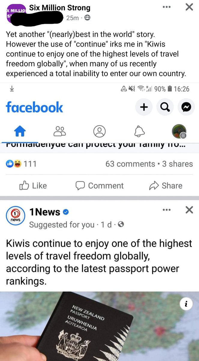 PeopleofNZPol's tweet photo. MIQ and border closures ended over a year ago - and they're still going on about it over at Grounded Kiwis/Six Million Strong... https://t.co/T6J9IAuiMu
