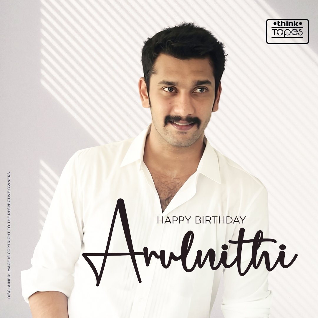 Wishing the promising actor @arulnithitamil a very happy birthday ❤️

#HBDArulnithi #HappyBirthdayArulnithi