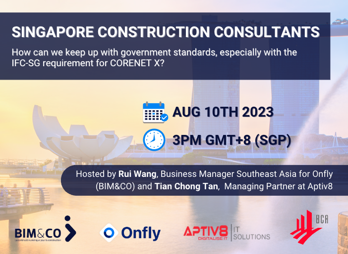Are you interested in keeping up to date with the evolving construction norms and standards worldwide, with a focus on Singapore? 🌏

If so, you're invited to an exclusive and free webinar scheduled for August 10th.

Register now 👉 bit.ly/3Y1Sfwi