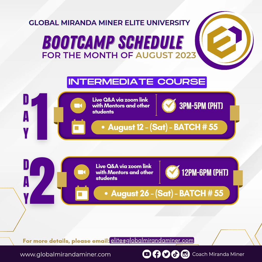 gmmg_official's tweet photo. 🚨 Ang bilis ng mga araw! Elite University Bootcamp for AUGUST enrollment is ongoing! 

👉 Enroll now: https://t.co/YxCuJ9UHfu and use the coupon code: iamprofitable to track your courses

📌New to trading, use BingX: https://t.co/NUgWs1dvf9

#GMMG #EliteUniversity #crytolearning https://t.co/ACgkosiujN