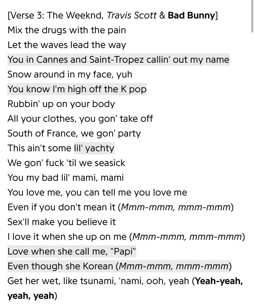 The Weeknd talking about BLACKPINK Jennie in his new song? Pannkpop