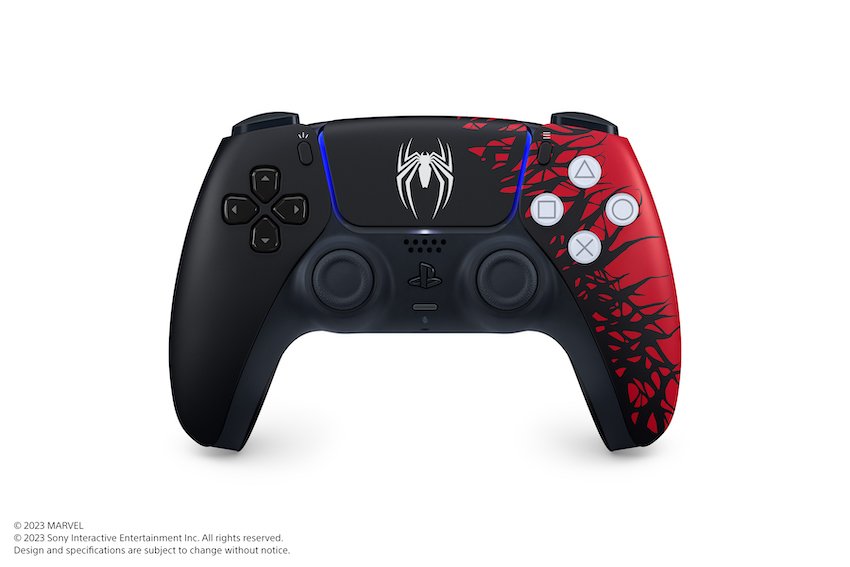 the_river_jp's tweet photo. 『Marvel’s Spider-Man 2』特別仕様のPS5、カッコよすぎない？
https://t.co/Hb0vZVhad2

スパイダーマンの"赤"と、ゲームに登場するヴェノムのシンビオートの"黒”が混ざり合ったスタイリッシュデザイン。ゲーム同梱版が発売。

#スパイダーマン #ヴェノム https://t.co/iYuuVrKv6T