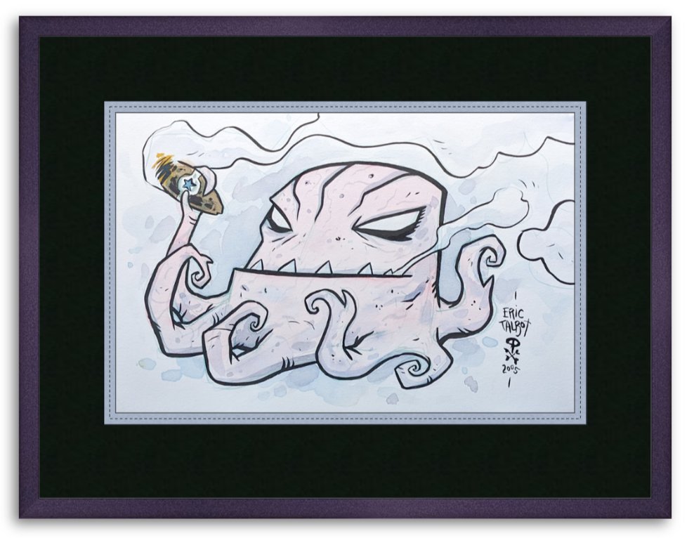 Gonna order some new additions for the manchild-cave. Usagi by Stan Sakai and Krang by Eric Talbot!