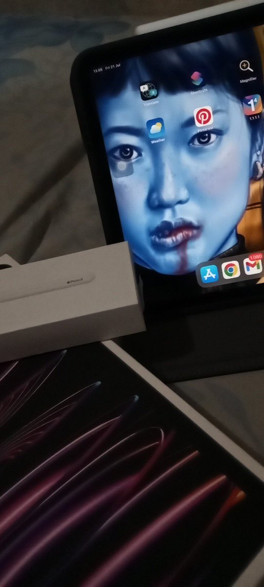 GM! 
Thank God for hardworking!
It's paid well🙏
#Apple 
#iPadpro
#NFT #drawing #art