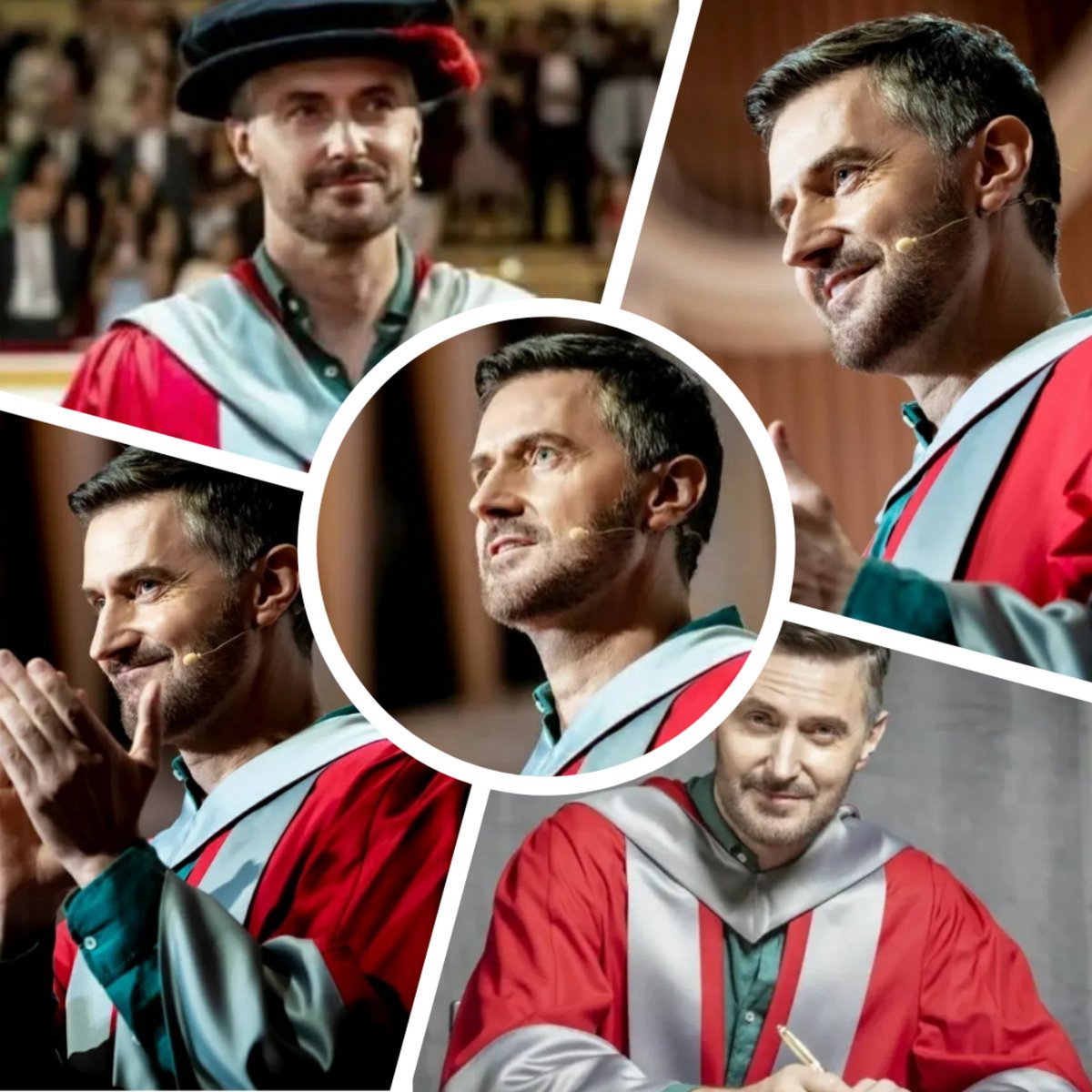 OTD last year, #RichardArmitage received an honorary doctorate from the #UniversityofLeicester. His speech was filled w/ memories of his Mum, a funny story re: his cello playing & advice for the grads that feels like a roadmap for how he's lived his life. youtu.be/gdgahXw3xBA