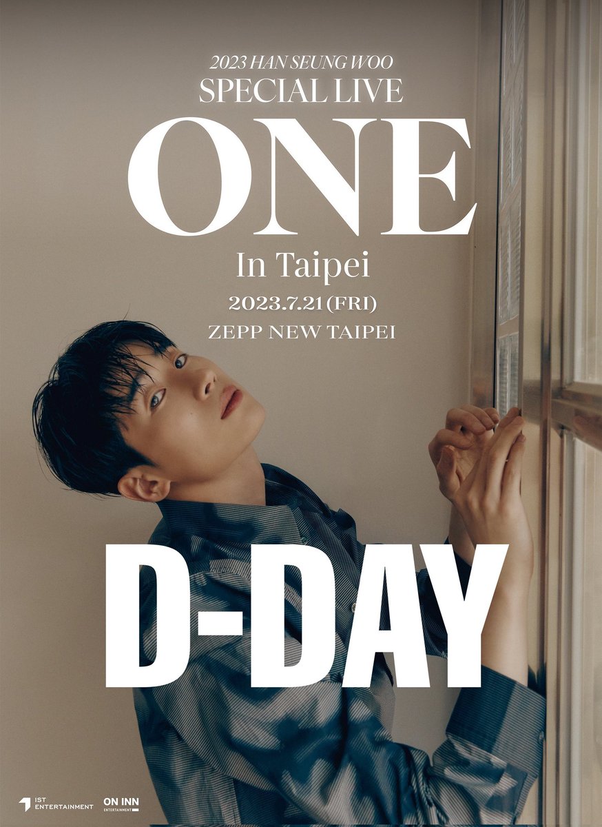 HanSeungwooTeam's tweet photo. [D-DAY] 2023 HAN SEUNG WOO
Special Live <ONE> in Taiwan

✨️ HAN_A, are you ready?🔥 ✨️

Grab your tickets at the link below:
https://t.co/dMJaq1dCAU

Don't miss your chance to see the stage genius live TODAY! 😉💜

#한승우 #HANSEUNGWOO https://t.co/Jv9mCBIuFM