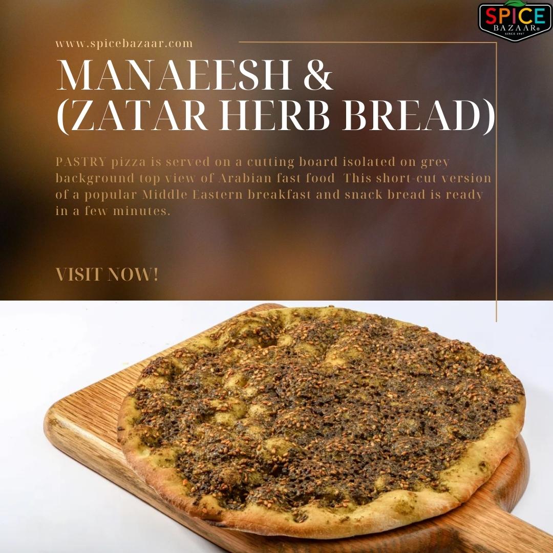 Spice_Bazaar_'s tweet image. Spice Bazaar's recipe brings you the authentic flavors of zatar herb bread, perfect for a delightful breakfast or snack. Try it now and savor the essence of the Mediterranean! 😍

#ManaeeshZatar #HerbBread #MiddleEasternDelights #ZatarLove #TasteOfMediterranean #FlavorfulBites