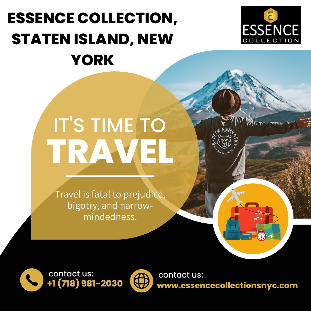 Travel is fatal to prejudice, bigotry, and narrow-mindedness.
Visit: essencecollectionsnyc.com
Book Now: +1 (718) 981-2030
#travel #essencecollection #familytravel #memories #instatravel #instalife