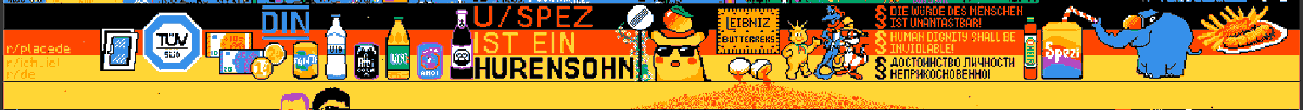 LetsPlayerTobi's tweet photo. Meine r/place highlights bisher: #Gronkh, #Toggo nimmt andere Länder ein, einfach alles mit #Deutschland, der Joker fickt #Frankreich, #Kanada schafft das Ahornblatt wieder nicht...
#rplace https://t.co/3H7xgd8lAh
