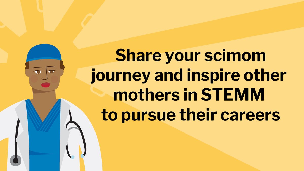 Mothers in Science (@mothersinsci) on Twitter photo We want to hear from you! What inspired you to pursue a career in science? Was it a childhood curiosity or a particular role model? Share with us and celebrate all the amazing #SciMomJourneys
mothersinscience.com/journeys
#WomenInSTEM #WomenInMedicine #womeninengineering
<a href="/Momademia/">Academic Mom, PhD</a> We want to hear from you! What inspired you to pursue a career in science? Was it a childhood curiosity or a particular role model? Share with us and celebrate all the amazing #SciMomJourneys
mothersinscience.com/journeys
#WomenInSTEM #WomenInMedicine #womeninengineering
<a href="/Momademia/">Academic Mom, PhD</a>