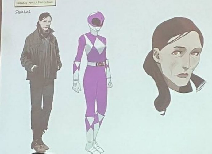 PowerRangersNex's tweet photo. Art from Amy Jo Johnson upcoming comic book Might Morphin Power Rangers: The return. https://t.co/DHpjbSIcOL