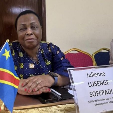 Madame Julienne Lusenge, Présidente de la <a href="/sofepadi/">SOFEPADI</a> figure parmi les six lauréats du prestigieux Prix des droits de l’homme des Nations Unies pour 2023, annoncés jeudi par le Président de l'Assemblée générale, Csaba Kőrösi.

🎉Toutes nos félicitations 🎉 

news.un.org/fr/story/2023/…
