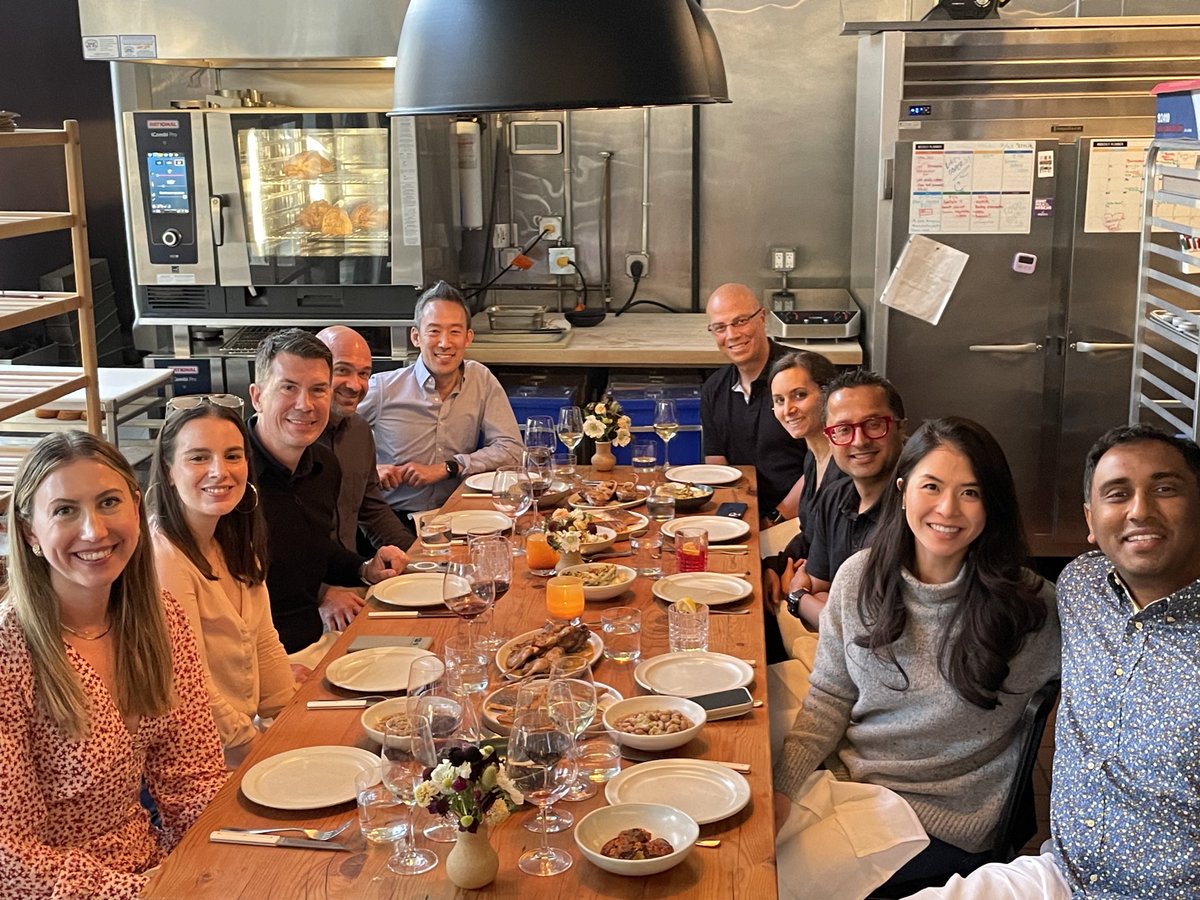 Bilal Zuberi (@bznotes) on Twitter photo A wonderful dinner and conversations with fellow deeptech investors across investment stages.
—> Preseed/Seed (<a href="/UbiquityVC/">Ubiquity Ventures</a>, <a href="/UnionLabs/">Union Labs VC</a>)
—> Series A (<a href="/Lux_Capital/">Lux Capital</a>, <a href="/VersantVentures/">Versant Ventures</a>, <a href="/PromusVentures/">Promus Ventures</a>)
—> Growth (<a href="/dfjgrowth/">DFJ Growth</a>, USIT).
In collaboration with friends at <a href="/Stifel/">Stifel</a>. A wonderful dinner and conversations with fellow deeptech investors across investment stages.
—> Preseed/Seed (<a href="/UbiquityVC/">Ubiquity Ventures</a>, <a href="/UnionLabs/">Union Labs VC</a>)
—> Series A (<a href="/Lux_Capital/">Lux Capital</a>, <a href="/VersantVentures/">Versant Ventures</a>, <a href="/PromusVentures/">Promus Ventures</a>)
—> Growth (<a href="/dfjgrowth/">DFJ Growth</a>, USIT).
In collaboration with friends at <a href="/Stifel/">Stifel</a>.