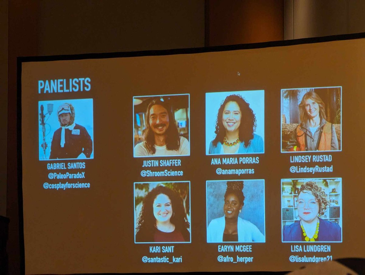 Kari Sant (@santastic_k) on Twitter photo Today was so much fun! Thank you to <a href="/Cosplay4Science/">Cosplay for Science</a> for the opportunity to talk about public health at #SDCC2023! We had a full house to discuss the science of The Last of Us.
I can't wait to head down to the <a href="/ComicConMuseum/">Comic-Con Museum</a> tomorrow and Saturday to check out the STEAM fair! Today was so much fun! Thank you to <a href="/Cosplay4Science/">Cosplay for Science</a> for the opportunity to talk about public health at #SDCC2023! We had a full house to discuss the science of The Last of Us.
I can't wait to head down to the <a href="/ComicConMuseum/">Comic-Con Museum</a> tomorrow and Saturday to check out the STEAM fair!