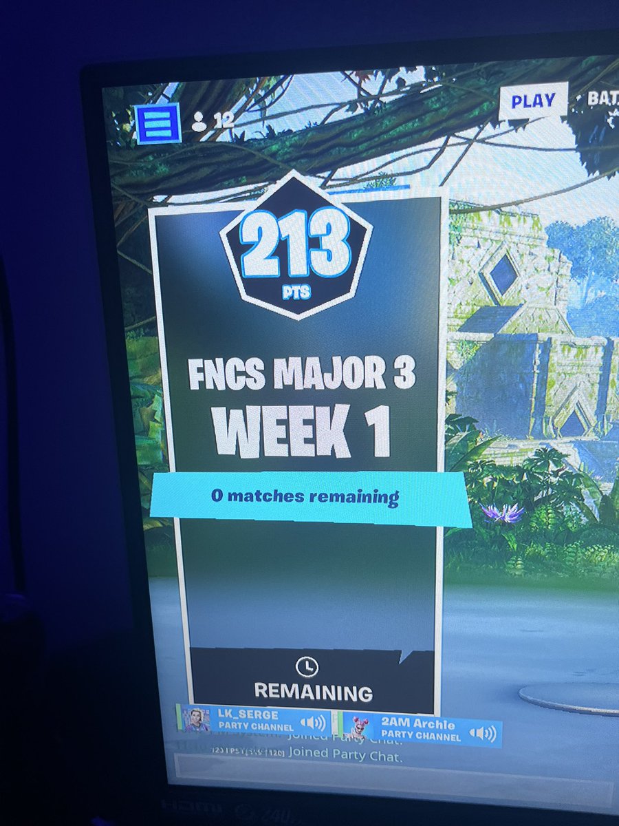 First ever fncs, i dont think we did that bad. Didnt qual sadly. We got it next season tho