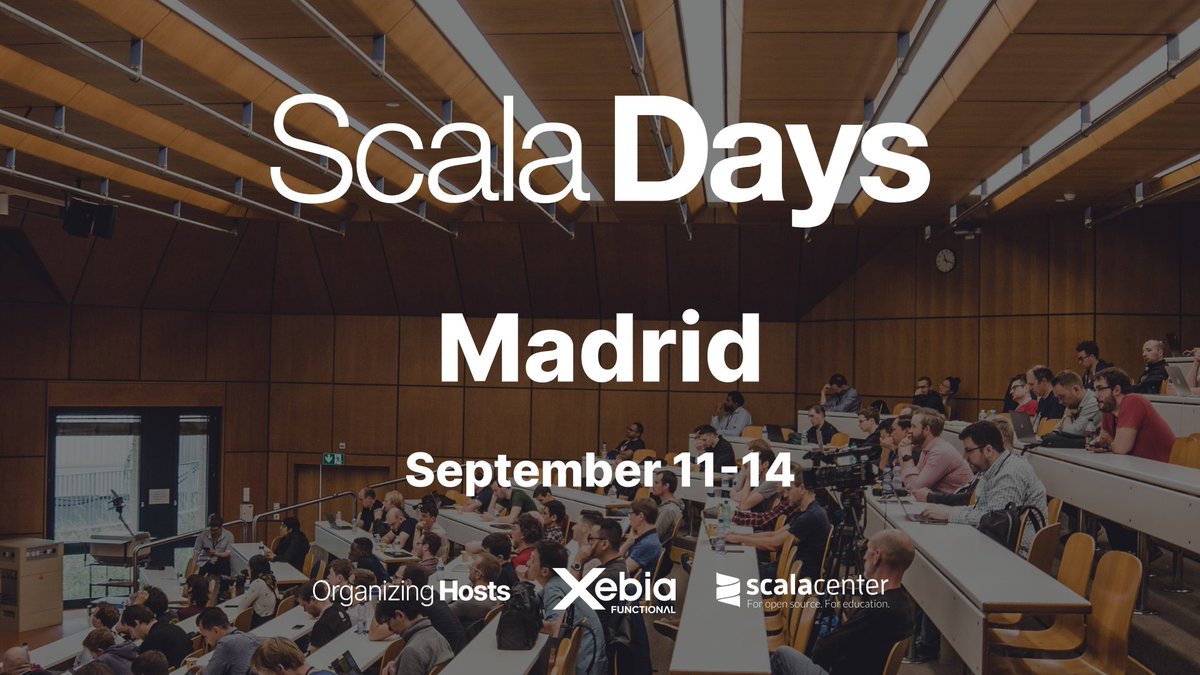 📍 Calling all Scala enthusiasts! The venue for Madrid is set to inspire &amp; elevate your experience. With state-of-the-art facilities &amp; a stunning atmosphere, you'll be fully immersed in all things Scala.

It will be an incredible event! scaladays.org/madrid-2023/

#ScalaDays #Scala