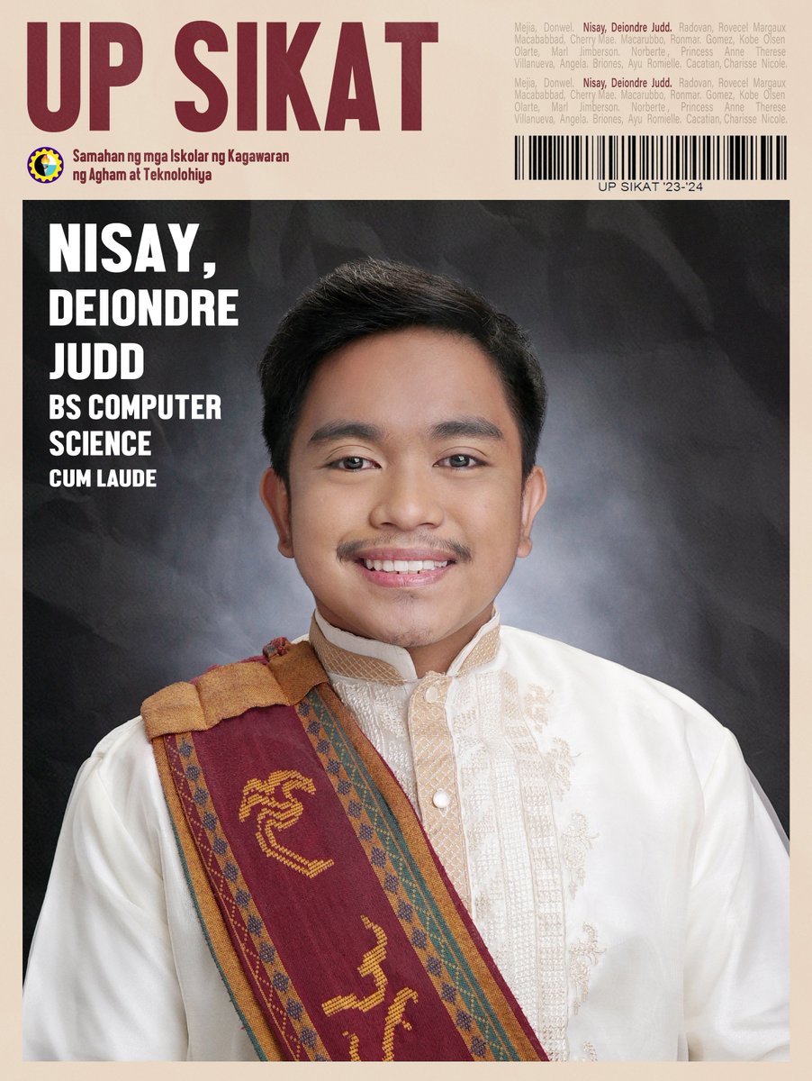 UP_SIKAT's tweet photo. With hearts full of curiosity and brimming with innovation, you will all embark on a journey that will redefine the boundaries of scientific exploration. Congratulations to the phenomenal class of 2023! https://t.co/d0DZ0fVkJF